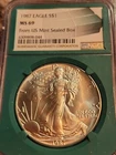 1987 $1 American Silver Eagle NGC MS69