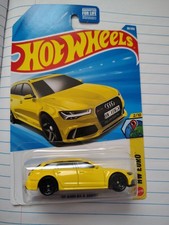 Hot Wheels HW Euro 2/10 '17 Audi RS 6 Avant Yellow 1:64 Diecast Unopened