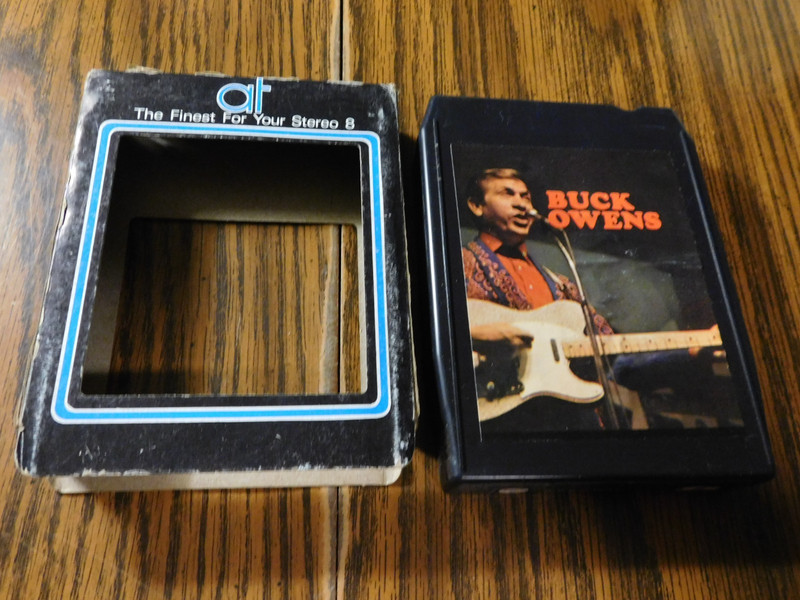 Buck Owens Vintage 8 Track Tape (No Date)