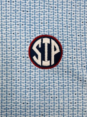 Powder Blue Peter Millar Ole Miss SIP ''Air Attack'' Polo! XL - NWT