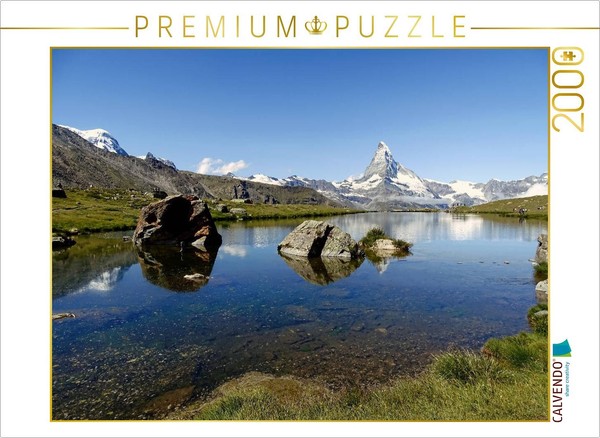 Calvendo Puzzle Und Ewig Lockt Das Matterhorn.... | 2000 Teile Lege-GrößE 90 × 6-image