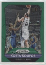 2015-16 Panini Prizm Green Prizm Kosta Koufos #97 5h9