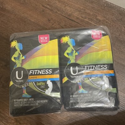 U by Kotex Fitness Compact Tampons Regular 40 Count 4 Pack Bulk 160 Total