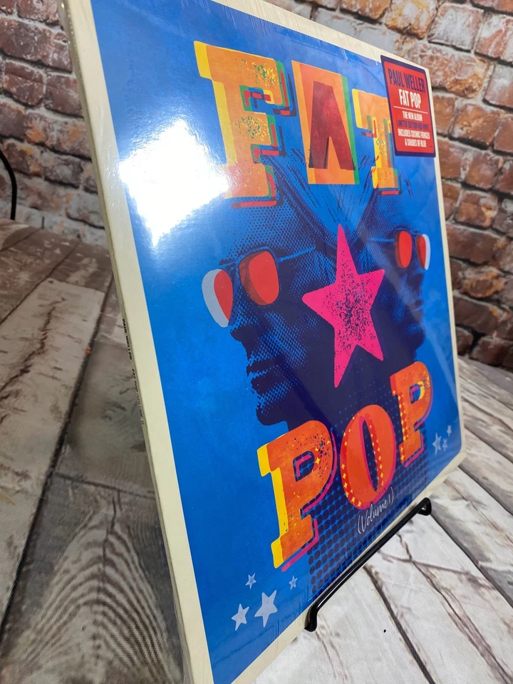 Paul Weller Fat Pop LTD 2021 RED Vinyl Polydor 3554122 New Sealed - Image 4 of 4