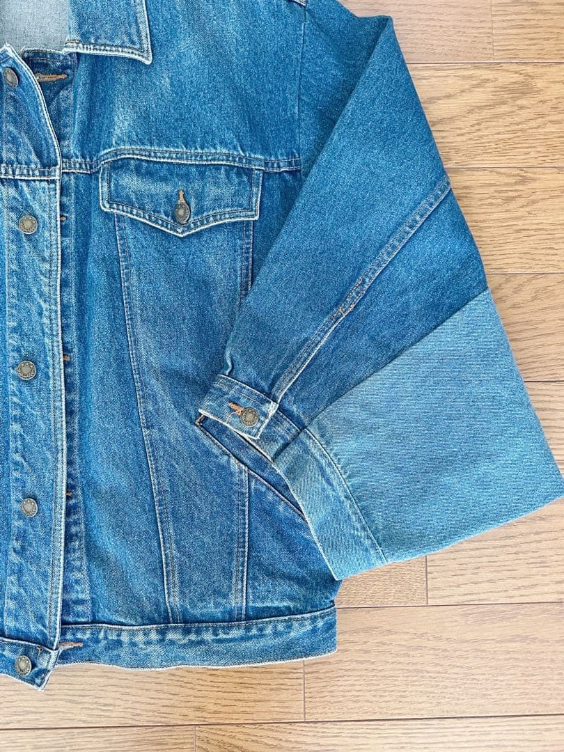 Reconstructed Docking Remake Denim Jacket Oversiz… - image 6