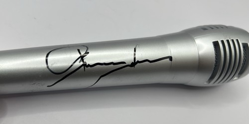 GRACE JONES SIGNED LEGENDARY SINGER AND ACTRESS MICROPHONE - BECKETT COA - Picture 3 of 3
