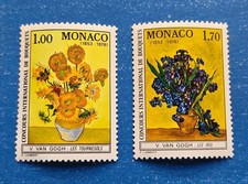 Monaco Stamps, Scott 1124-1125 Complete Set MNH