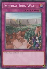 Imperial Iron Wall - SDSE-EN038 - Common - 1st Edition - Moderately Played