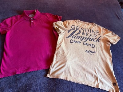 Camp David Herren Pole Shirt Gr. L + T-Shirt!! Mega Vintage Style!! Neu!!