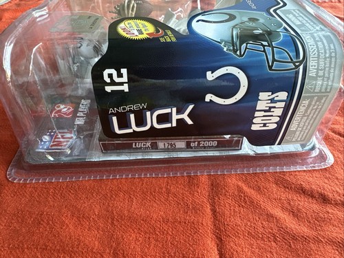 Andrew Luck Indianapolis Colts Rare White Jersey NFL Action Figure - Picture 3 of 4