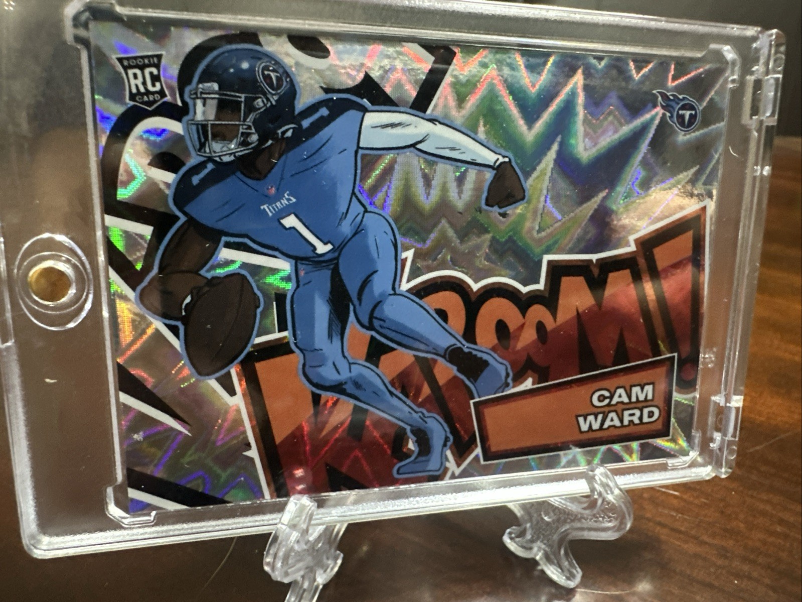 🔥Cam Ward Rookie Kaboom! 2025 Absolute Horizontal Panini 31 Case Hit RC Titans