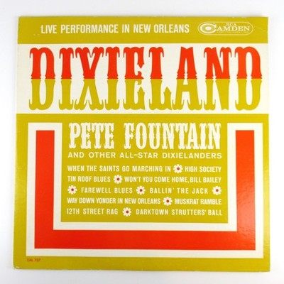 Schallplatte PETE FOUNTAIN - DIXIELAND Live Performance in New Orleans LP Jazz