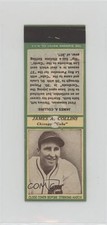 1937 Matchbooks Portraits U3-2 Ripper Collins (Green Border; James on Card) 0m8e