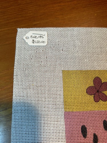 Ewe and Eye (104) Chicken Needlepoint 18 Mesh 9" x 12" - Picture 9 of 9