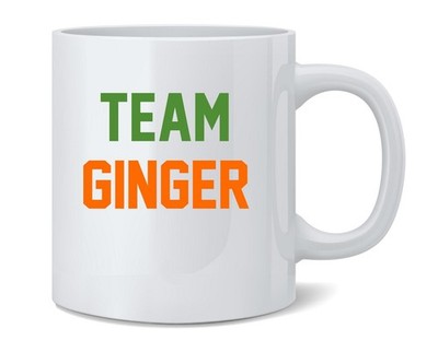 Team Ginger Funny St. Patricks Day Funny Cute Redhead Coffee Mug Tea Cup