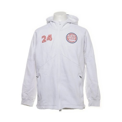 Kappa, Kapuzenpullover, Größe: L, Weiß, Baumwolle/Polyester, Print, Herren #i3p