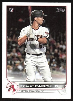 2022 Topps Stuart Fairchild RC #163 Arizona Diamondbacks