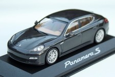 Porsche Panamera S Type 970 Year 2009-2013, Dark Gray Metallic, Minichamps 1:43