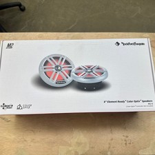 Rockford Fosgate M2-8 LED Marine Speakers 8  Brand New