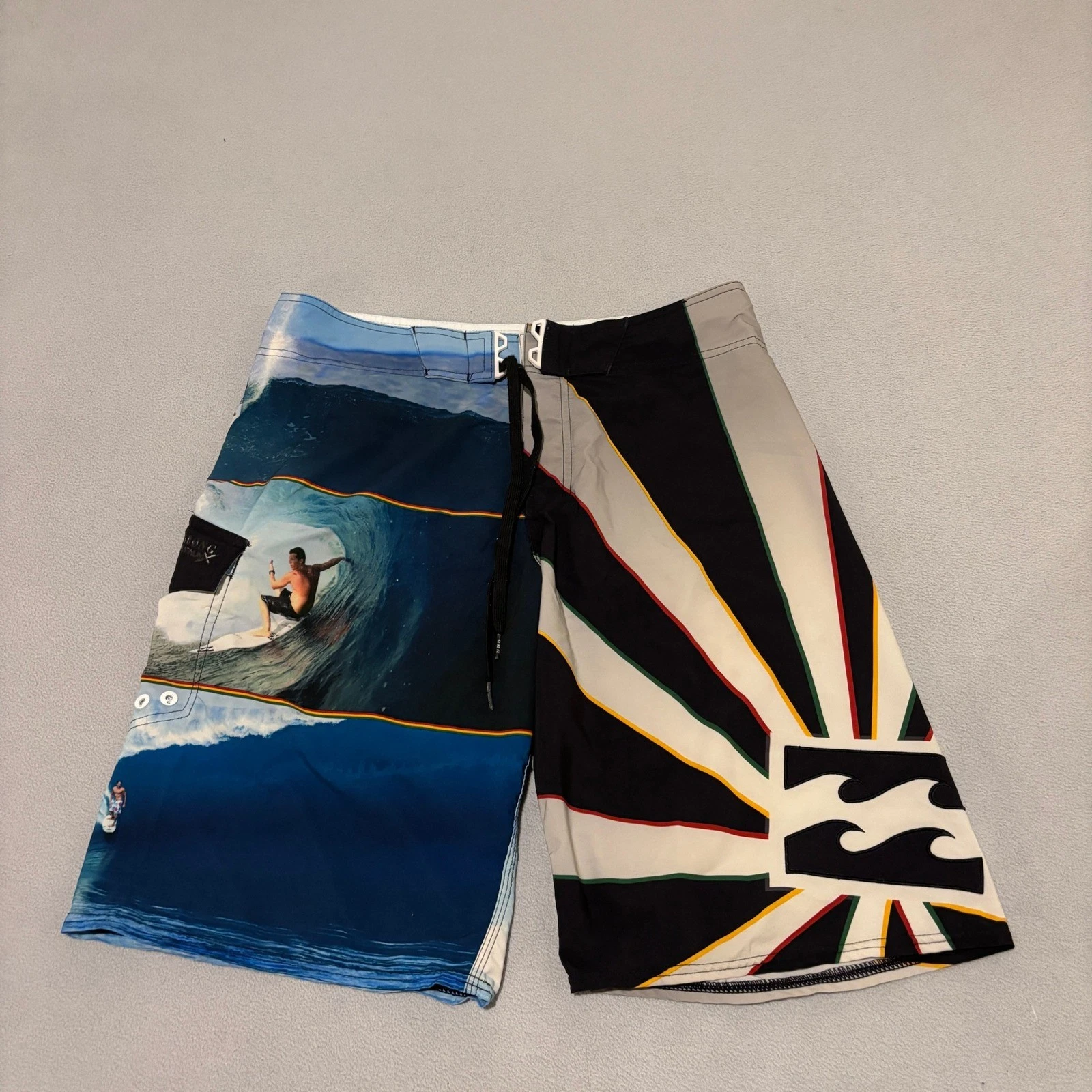 Billabong Platinum X Andy Irons Forever Boardshorts Swim Trunks Mens 32 Beach