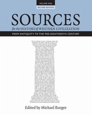 Sources for the History of Western C..., Michael Burger
