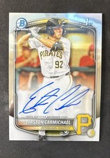 2025 Bowman Draft - Chrome Prospect Autographs Easton Carmichael #CPA-ECA