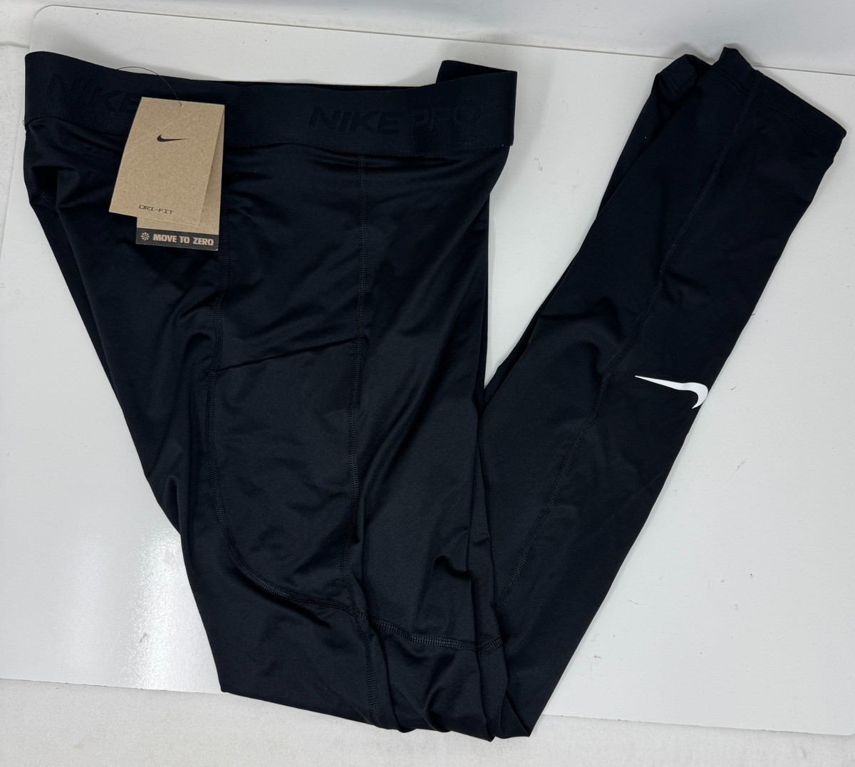 Nike Pro Warm Men's Thermal Running Tights Nike Run Nike