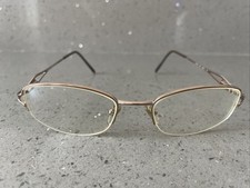Sferoflex Eyeglasses Frames ONLY 2503-B 267 Rose Gold Half Rim Oval 49-18-130