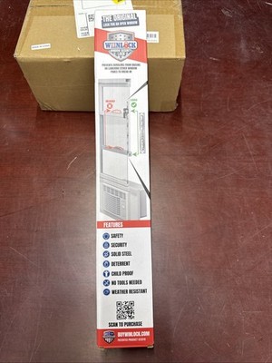 Smart Guard WL18SECURITY Winlock Window Security Lock, 18 In. Bar - Quantity 1