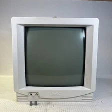 GE OEC 7700 C-Arm Monitor VM 3819-1 White 00-453401-03