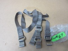 1971-1982 Corvette T -top Storage Hold Down Straps Smoke Correct For 76-77 1971-1982 Corvette T -top Storage Hold Down Straps Smoke Correct For 76-77
