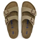 Birkenstock 951301 Arizona Taupe Suede Soft Footbed size 42