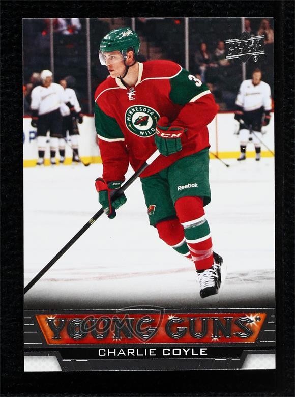 2013-14 Upper Deck Young Guns Charlie Coyle #233 0n0k