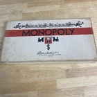 Vintage 1940s WWII Era Monopoly Game Parker Bros. with Composite Tokens Rare