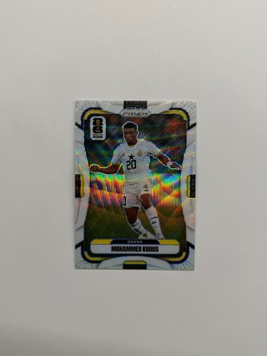 2026 Panini Prizm World Cup Mohammed Kudus, Ghana White Wave 11/20