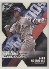 2020 Topps Decade of Dominance Die-Cuts Black /299 Alex Rodriguez #DOD-13 0nr3