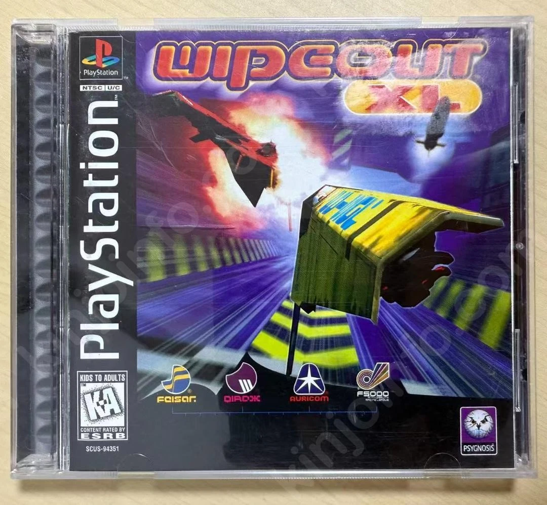 Sony PlayStation 1 Video Games Wipeout XL for sale | eBay