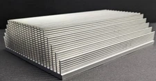 Big Aluminum Heatsink 10-13/16" x 7-3/4" x 2-3/4" 5lb 14oz With Mounting Holes