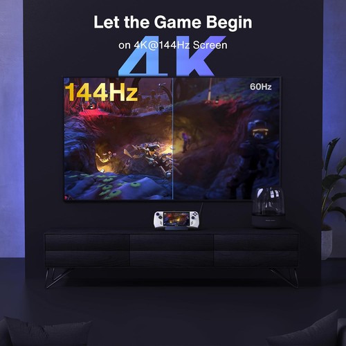 Dockingstation 8 in 1 - HDMI 2.1 4K@144Hz, 3*USB-A 3.0 - STEAM DECK, ROG ALLY, - Bild 6 von 11