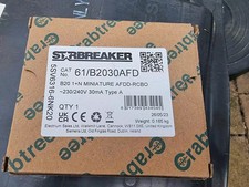 Crabtree Starbreaker RCBO 61/B2030AFD