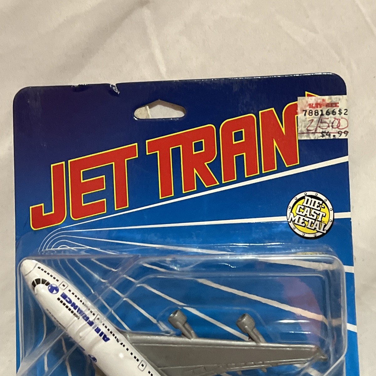 VINTAGE ERTL JET TRAN DIE CAST 747 AIR FRANCE MODEL, NEW | eBay