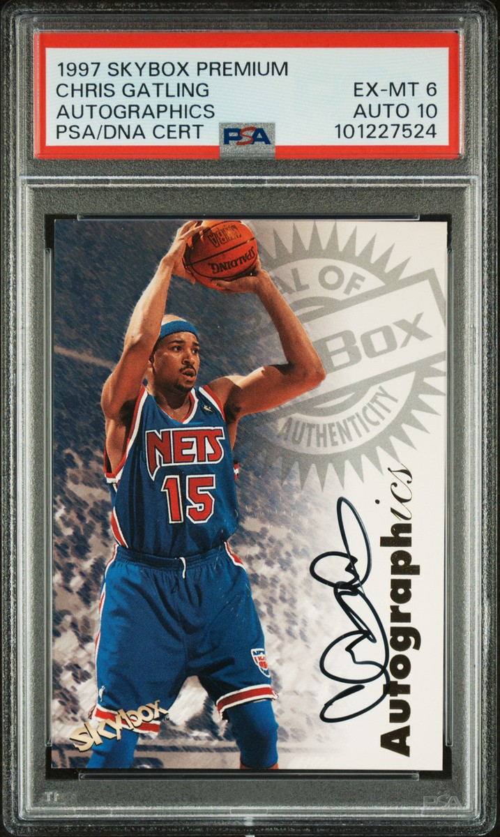 1997-98 Skybox Premium - Autographics Chris Gatling (AU) for sale