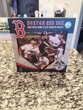 Boston Red Sox 500-piece Home Plate Shaped Jigsaw Puzzle!!