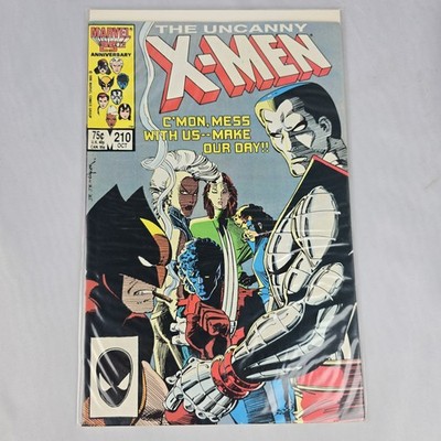 Uncanny X-Men 210 DIRECT 1st Cameo Team App The Marauders Copper Age 1986