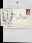 Canada to Hong Kong 5c QE2 Royal Visit REPLACEMENT FIRST DAY COVER 1964 U OF HK