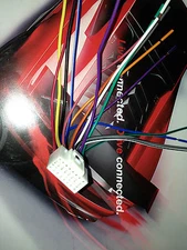 POWER ACOUSTIK PD-712 PD-712B PD-718B  16 PIN POWER PLUG HARNESS V1