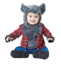 Wittle Werewolf Infant Halloween Costume Size 18-24 Months Spirit Wolf Baby Kids