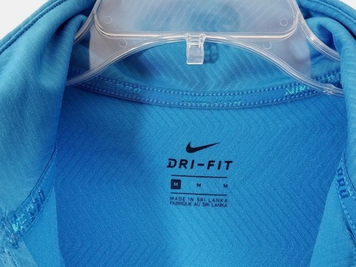 SZ MEDIUM 🆕🔥👌 Nike Pro Warm Women's Long Sleeve Top Training Blue 856416-435 - Picture 5 of 10