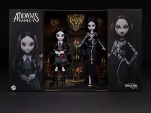 Monster High Skullector Addams Adams Family Doll Two Pack Mattel *FAST SHIP*