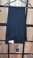 Chaps est. 1978 Ralph Slacks Dress Pants 100% Wool NEW $120 Mens 36x32 Navy Blue